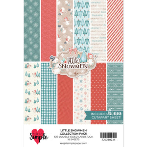 Little Snowmen  - Collection Pack - 6x9