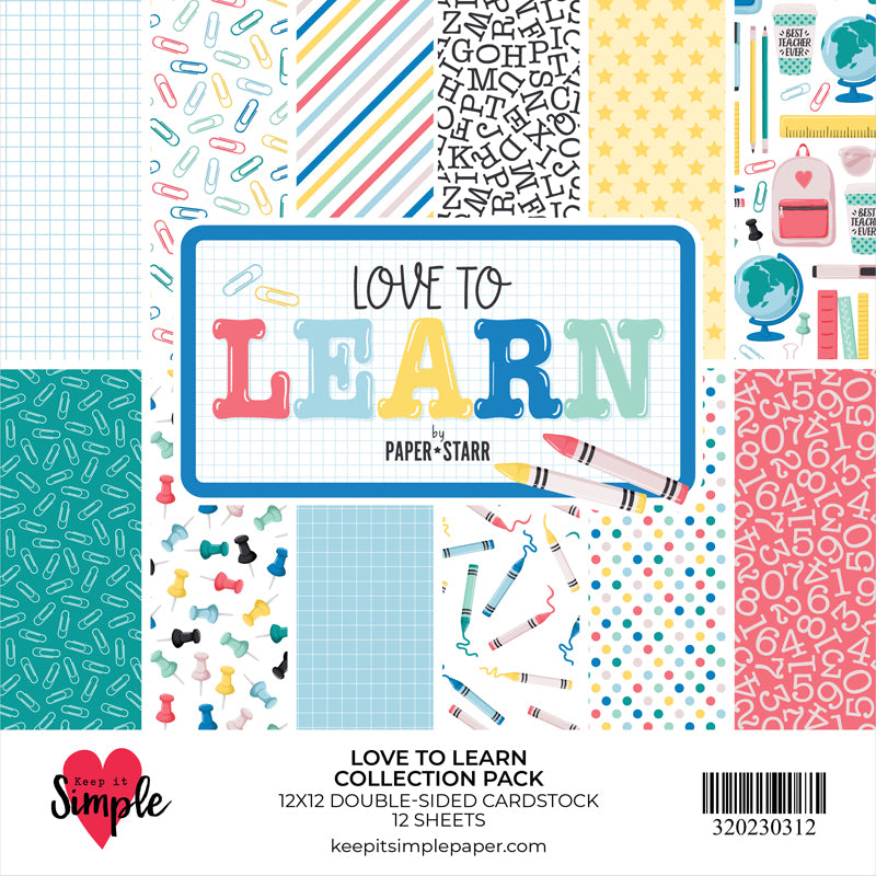 Love to Learn - Collection Pack - 12x12
