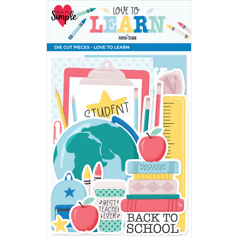 Love to Learn - Die Cut Pieces - Love to Learn