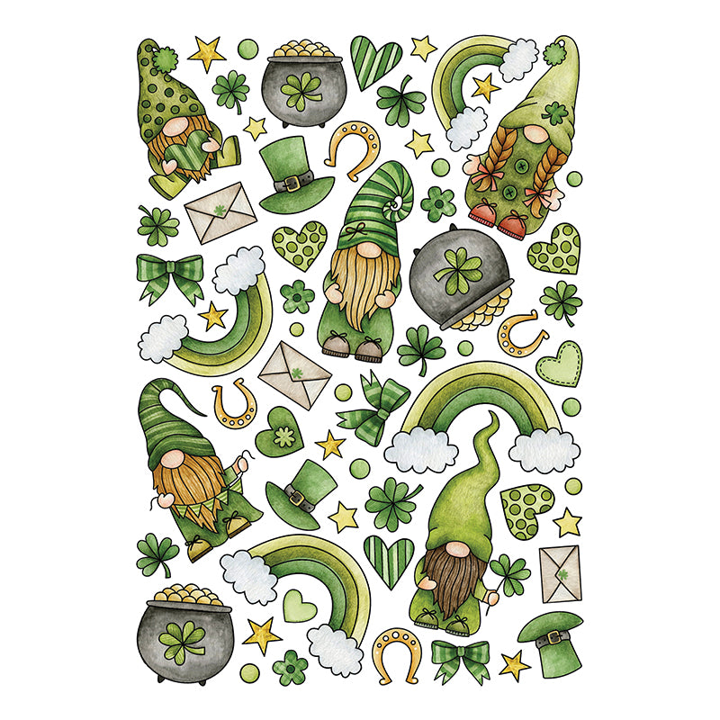 Background Stamp - Lucky Gnome 4x6