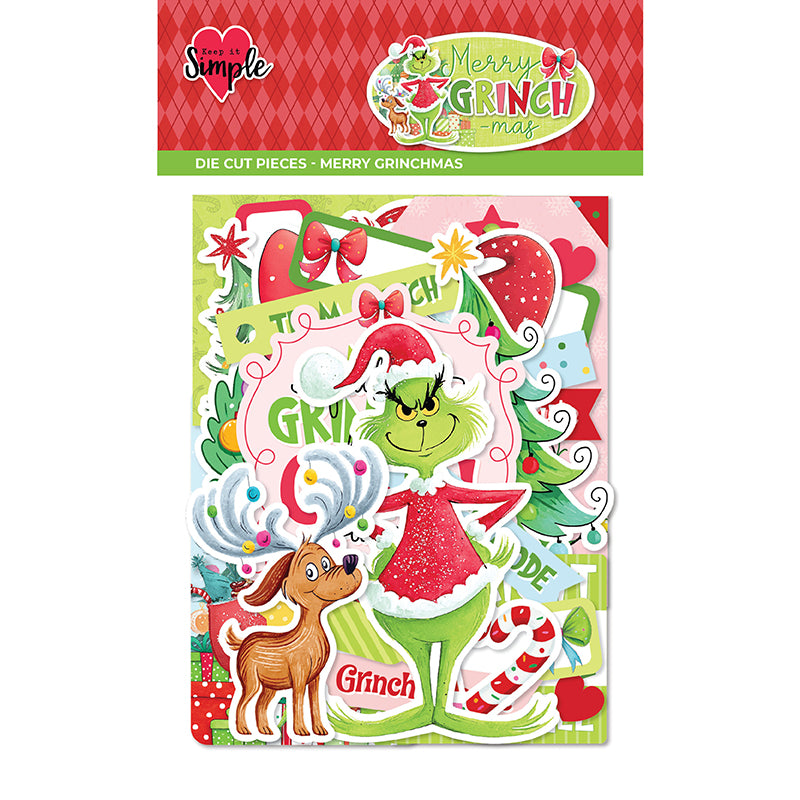 Merry Grinchmas Die Cut Pieces - Releases September 18th