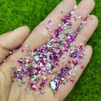 Metallic Crush - Magenta