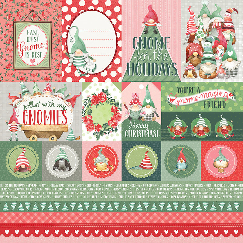 Very Merry Gnome - Collection Pack - 12x12