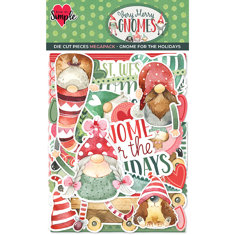 Very Merry Gnomes - Die Cut Pieces Megapack