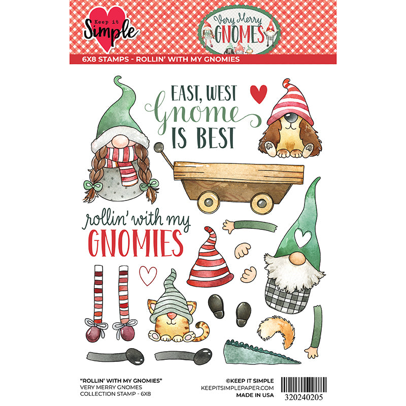 Very Merry Gnomes - Collection Stamp