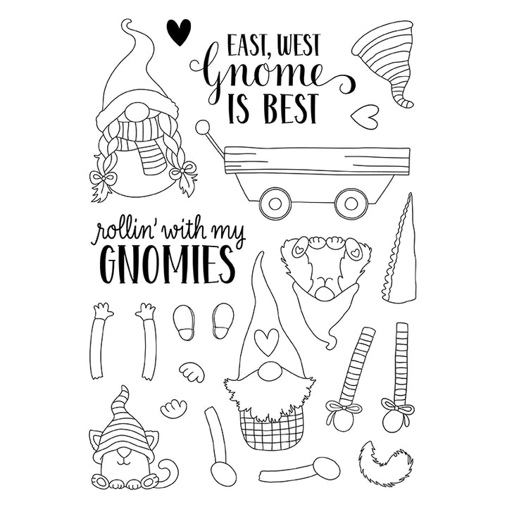 Very Merry Gnomes - Collection Stamp