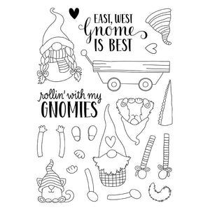 Very Merry Gnomes - Collection Stamp