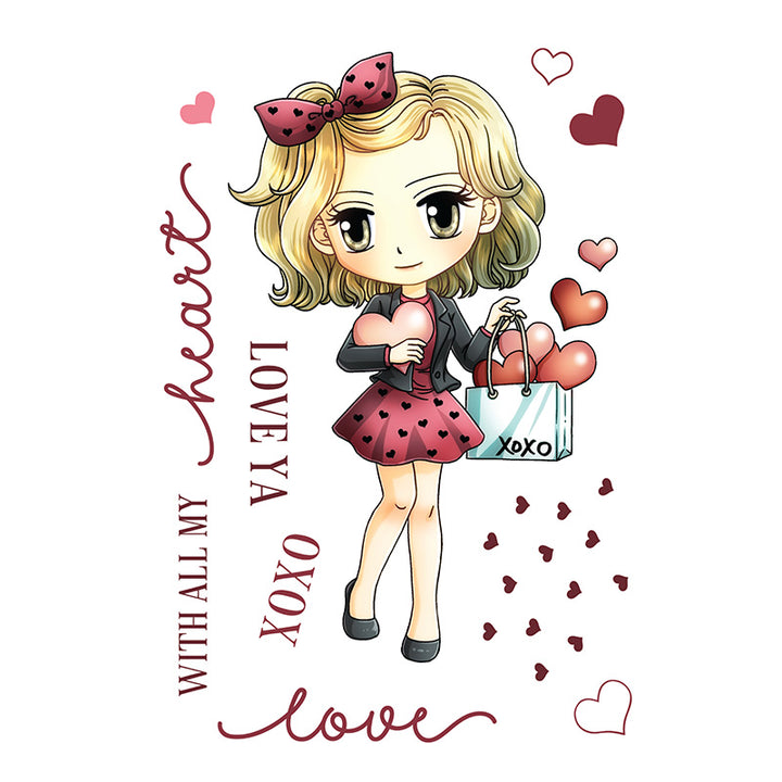 Art By Mi Ran - Stamp - All Of My Heart