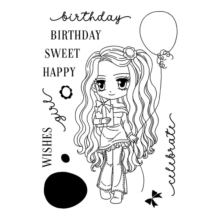 Art By Mi Ran - Stamp - Celebrate Your Day