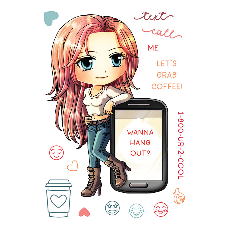 Art By Mi Ran - Stamp - Talkative Tracy