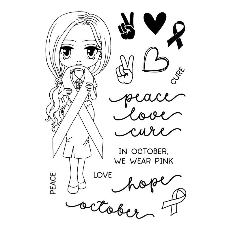 Art By Mi Ran - Stamp - Heartfelt Hope