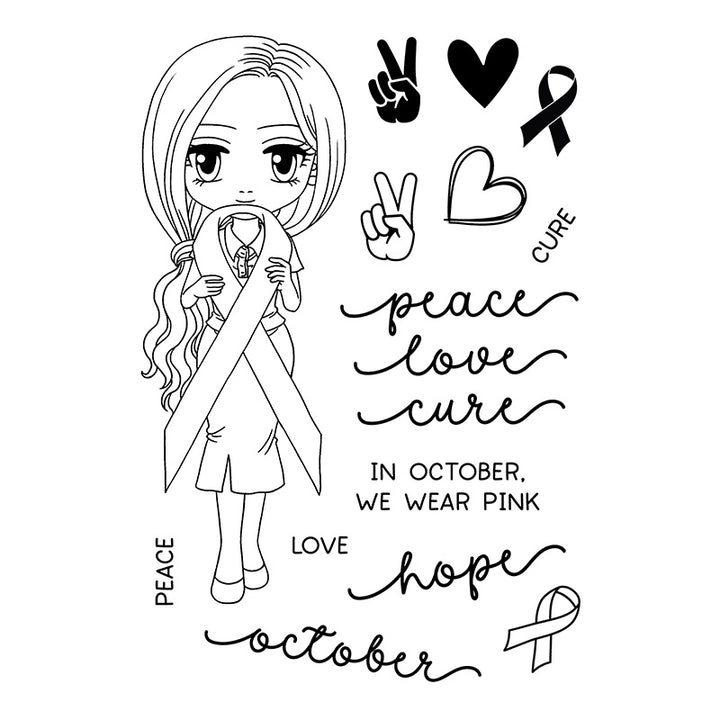 Art By Mi Ran - Stamp - Heartfelt Hope