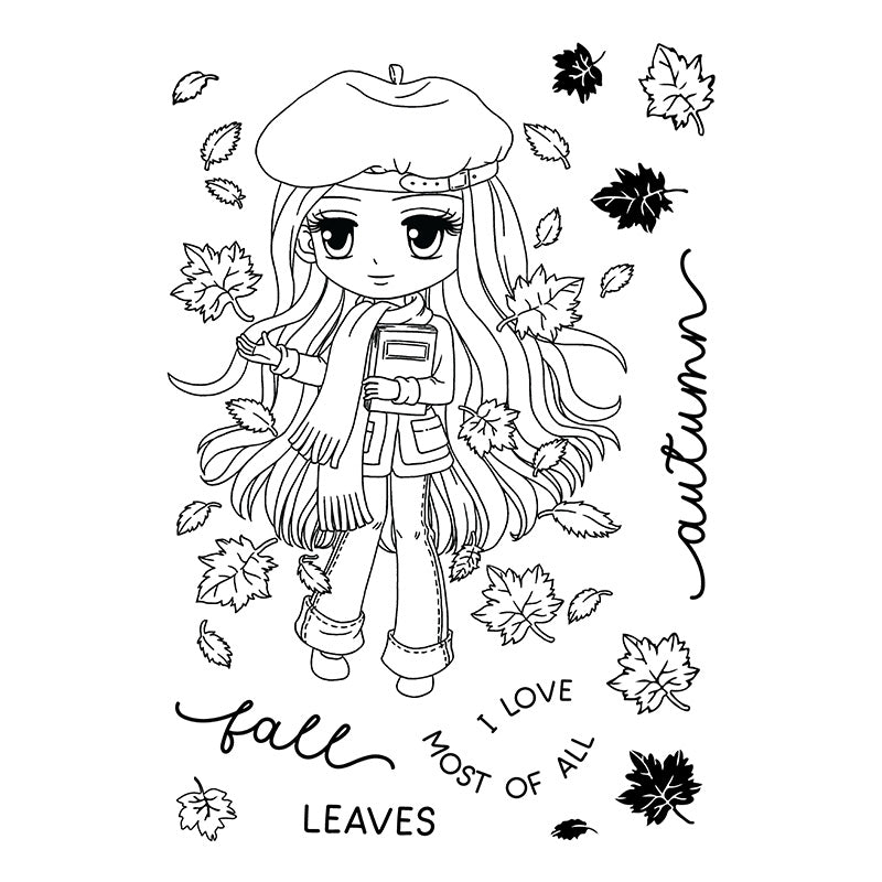 Art By Mi Ran - Stamp - Autumns Memoirs