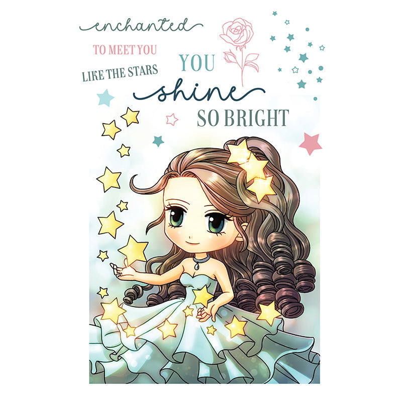 Art By Mi Ran - Stamp - Shine So Bright