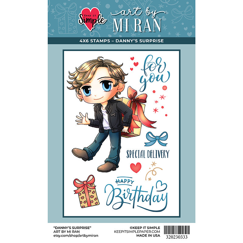 Art By Mi Ran - Stamp - Danny's Surprise