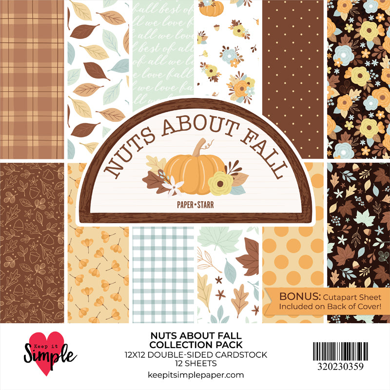 Nuts About Fall - Collection Pack - 12x12