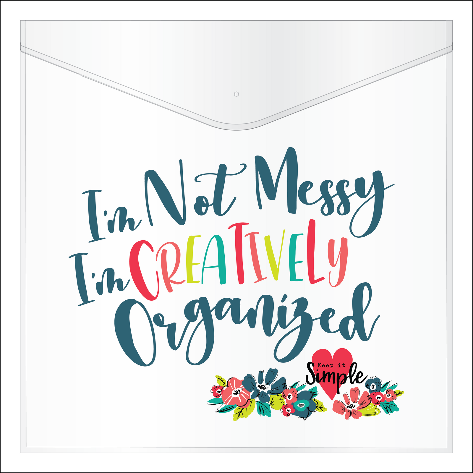 Paper Keeper - 12x12 -  I'm Not Messy