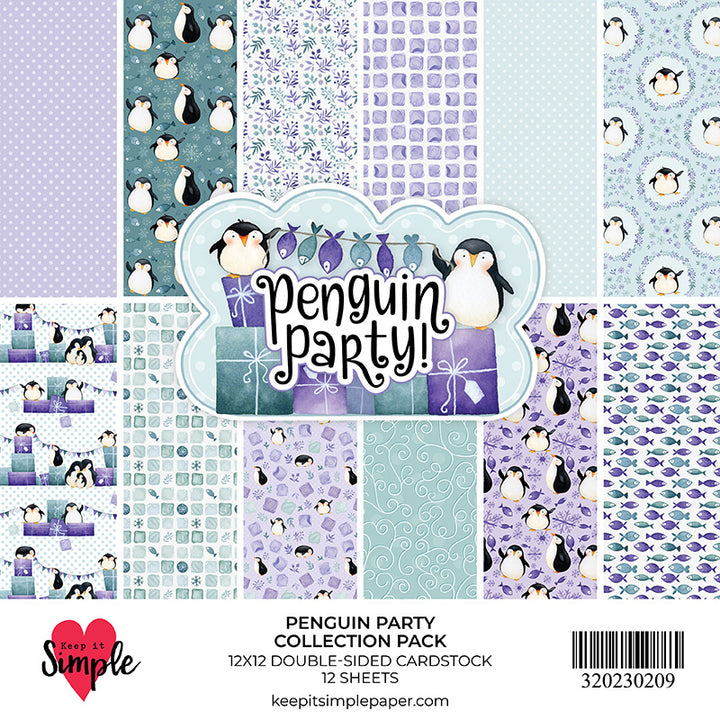 Penguin Party - Collection Pack - 12x12