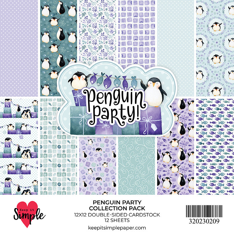 Penguin Party - Collection Pack - 12x12