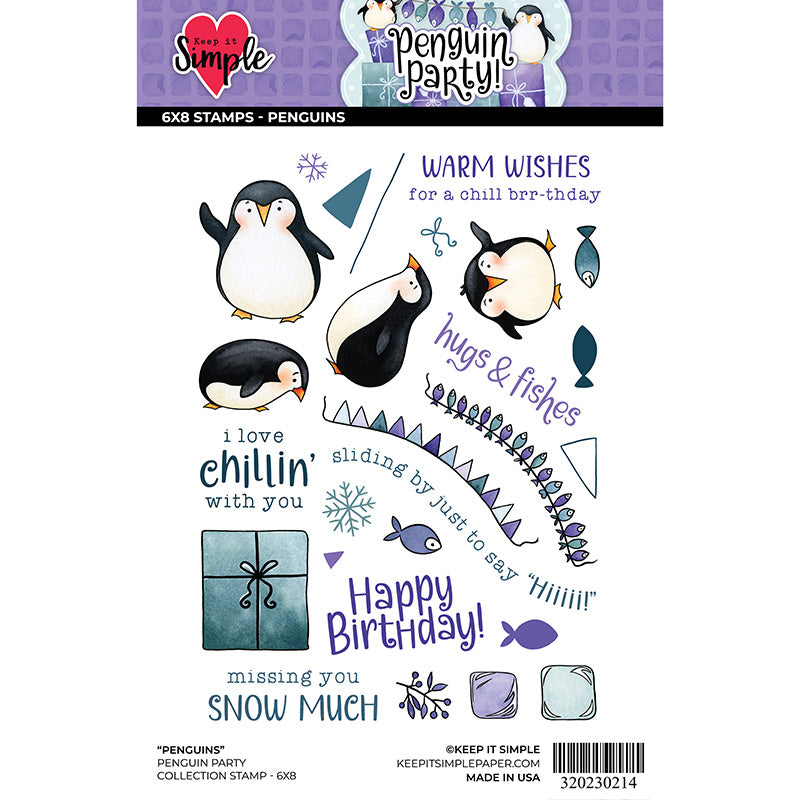 Penguin Party - Collection Stamp - Penguins