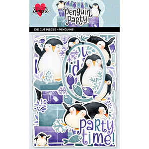 Penguin Party - Die Cut Pieces - Penguins