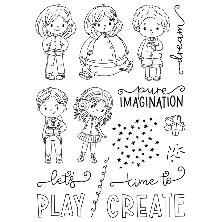 Pure Imagination - Collection Stamp - Let&