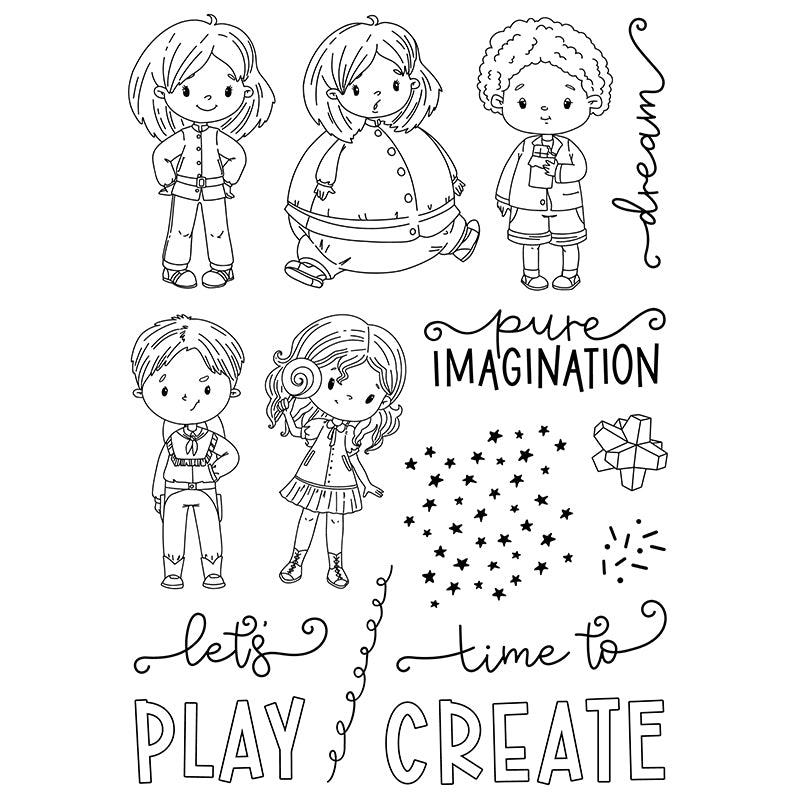 Pure Imagination - Collection Stamp - Let's Play