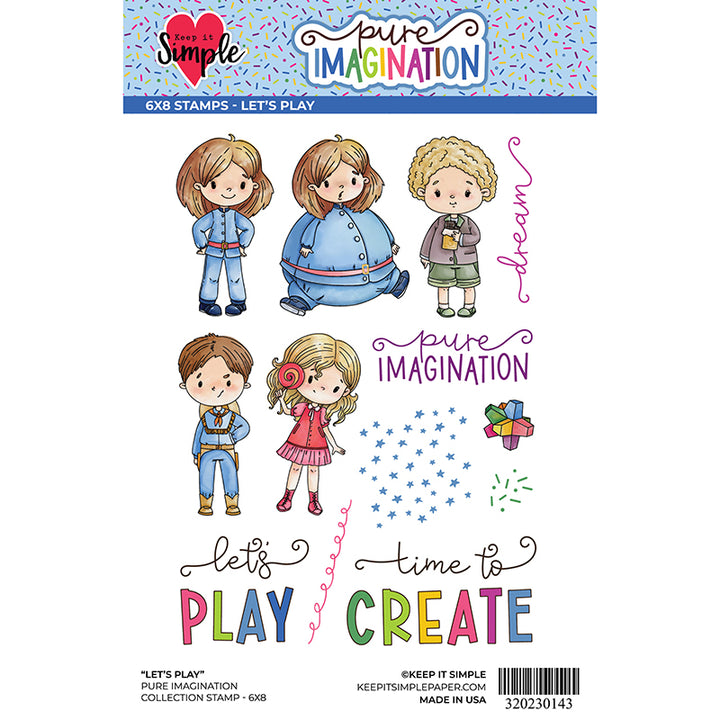 Pure Imagination - Collection Stamp - Let&