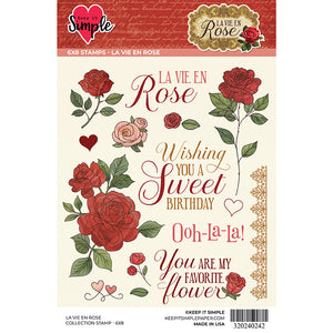 La Vie en Rose - Collection Stamp