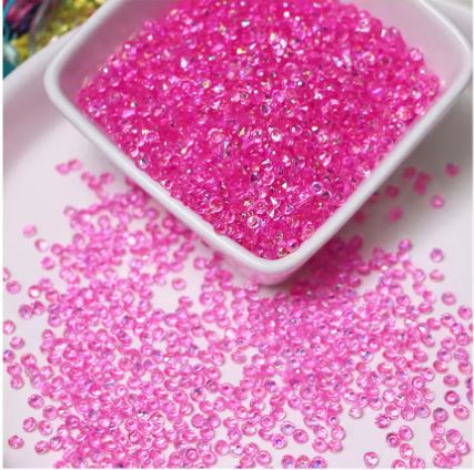 Rhinestones - 4mm - Dark Pink