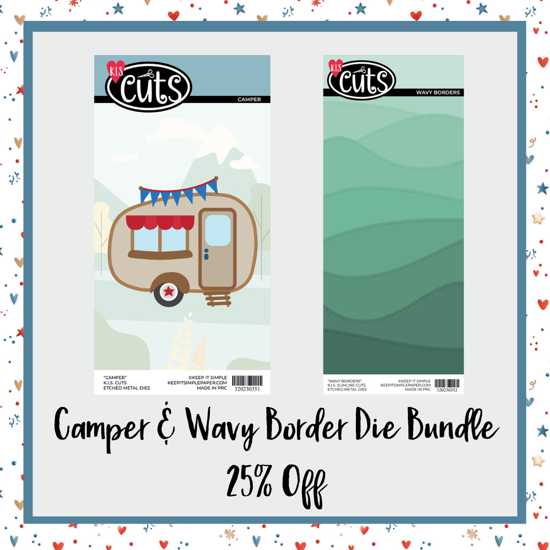 Bundle - Camper Die & Wavy Border Combo