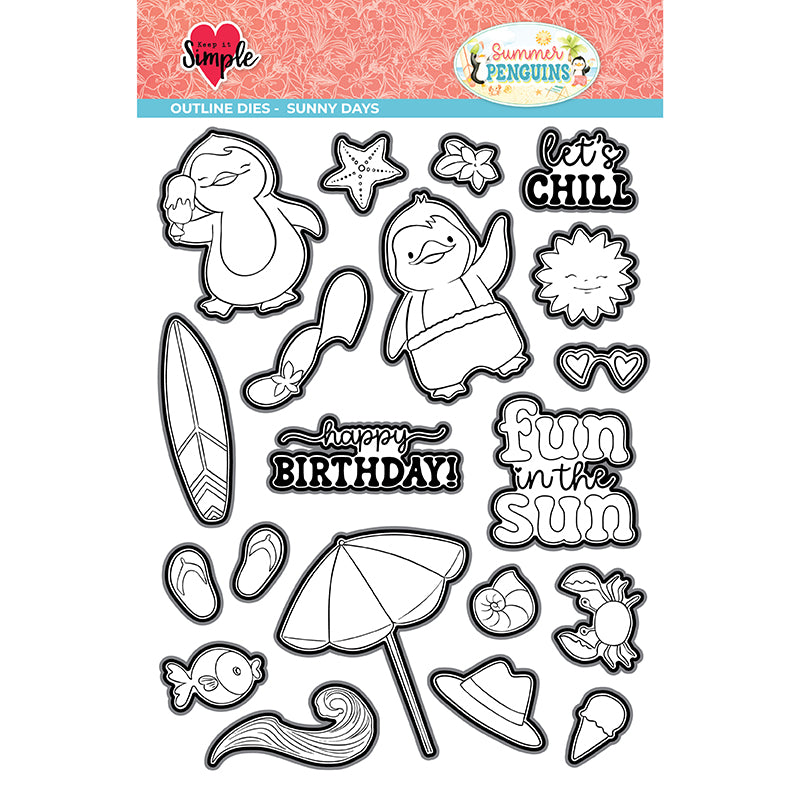 Summer Penguin - Collection Die