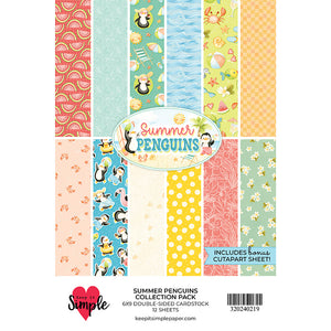 Summer Penguins - Collection Pack 6x9