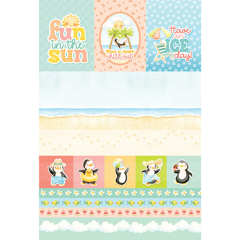 Summer Penguins - Collection Pack 6x9
