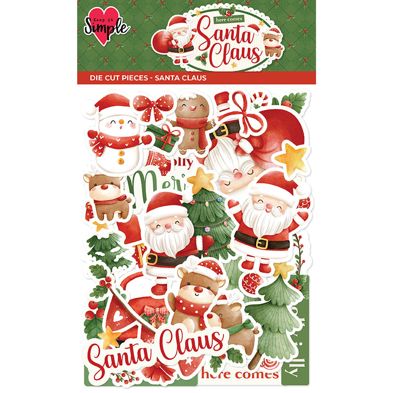 Here Comes Santa - Die Cut Pieces - Here Comes Santa