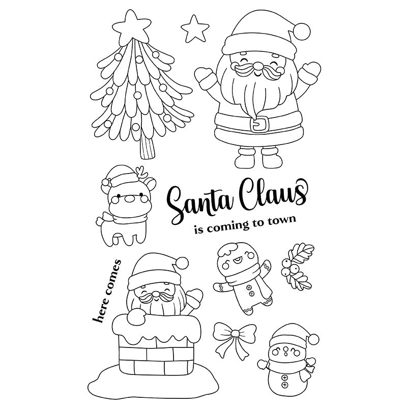 Here Comes Santa - Keep It Simple Paper Crafts
