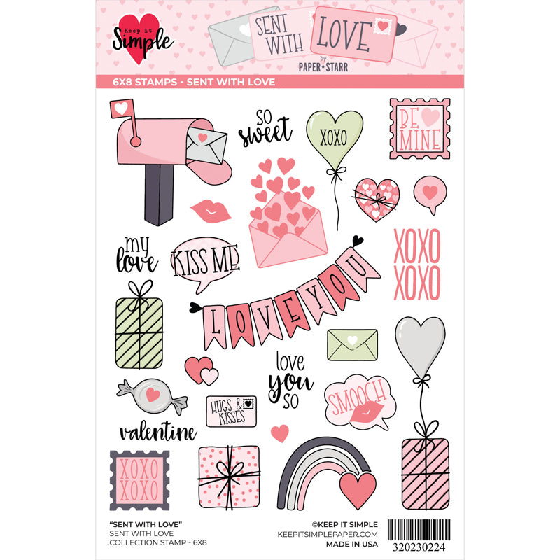 Sent With Love - Collection Stamp - Sent With Love