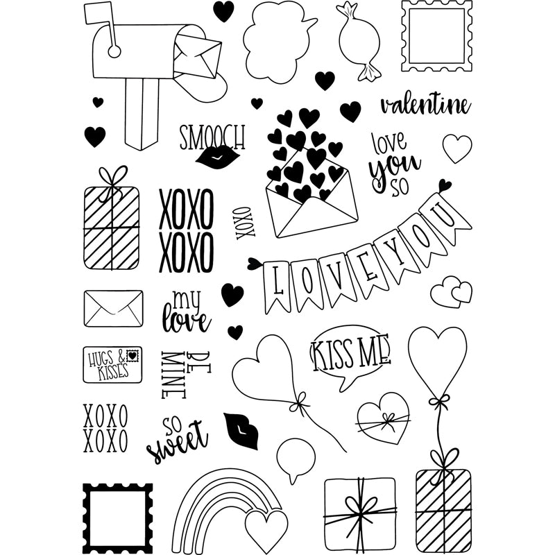 Sent With Love - Collection Stamp - Sent With Love