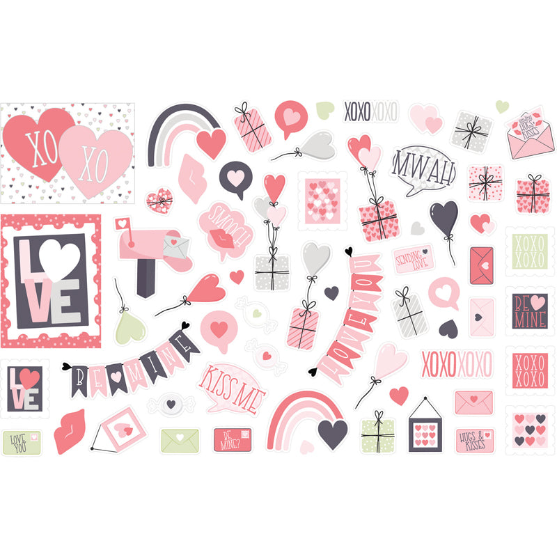 Sent With Love - Die Cut Pieces - Sent With Love