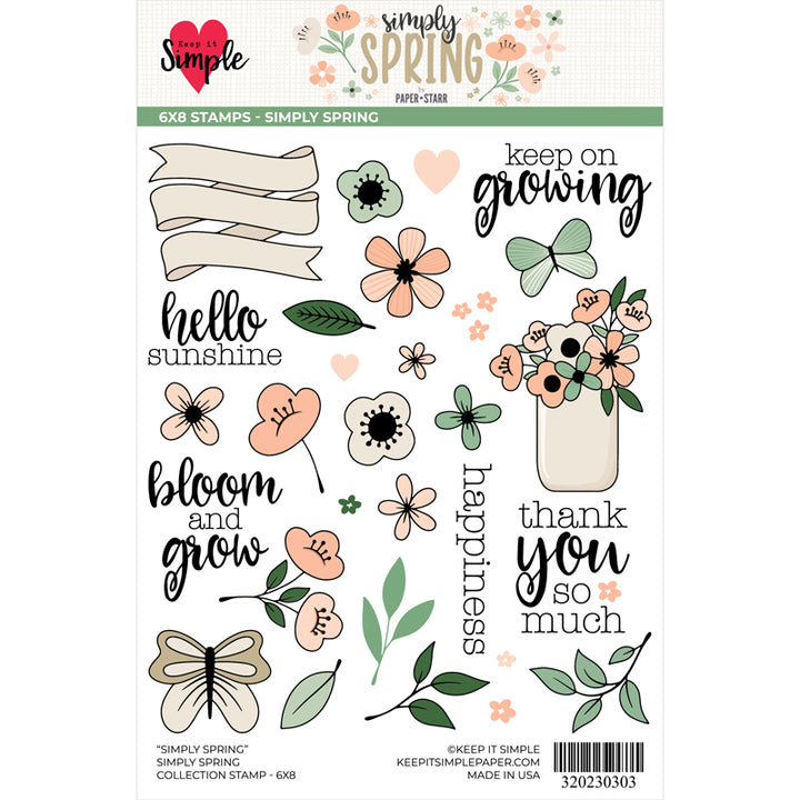 Simply Spring - Collection Stamp - Simply Spring
