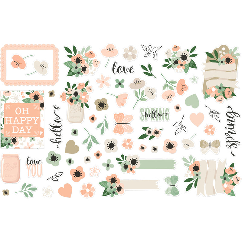 Simply Spring - Die Cut Pieces - Simply Spring