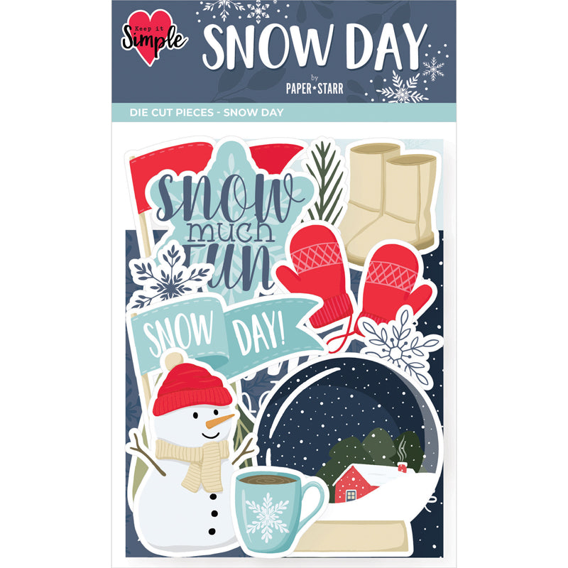 Snow Day - Die Cut Pieces - Snow Day