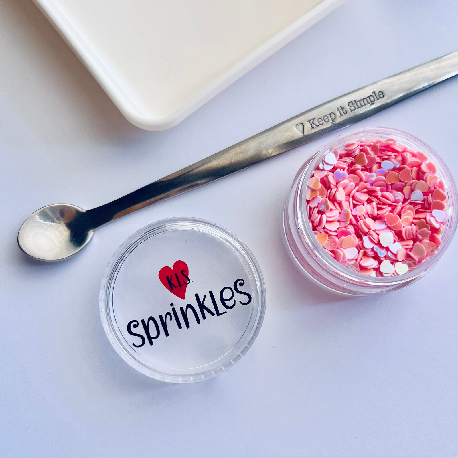 Stainless Steel Dual-End Craft Spoon – 6.7”