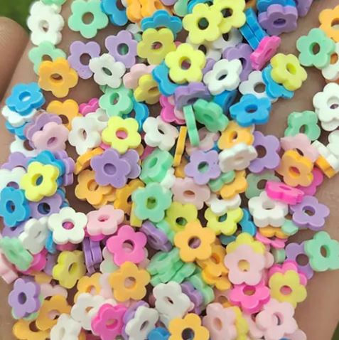 Polymer Clay - Spring Flower Mix