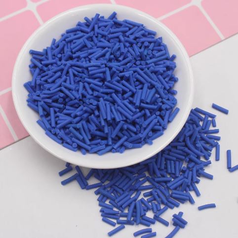 Polymer Clay - Sprinkles - Dark Blue
