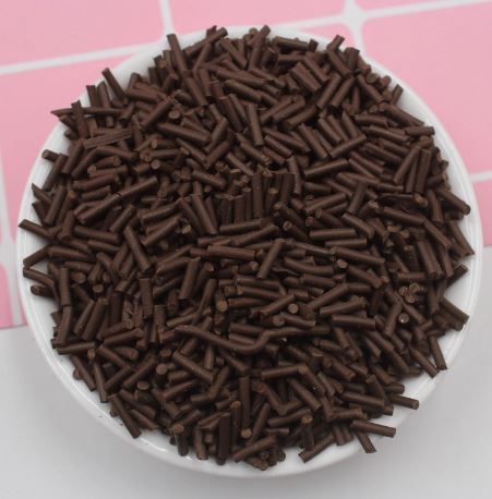 Polymer Clay - Sprinkles - Chocolate