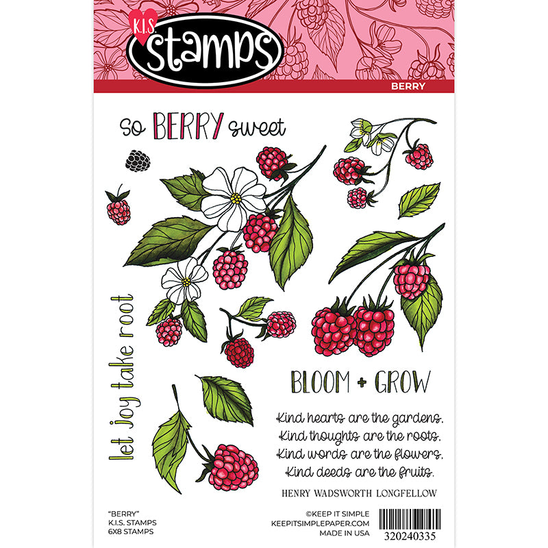 Berry 6x8 Stamp Set