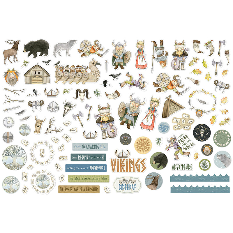 Vikings - Die Cut Pieces