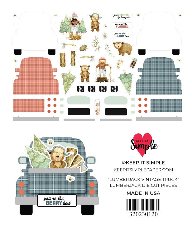 Vintage Truck - Kit - Lumberjack 2 Pack