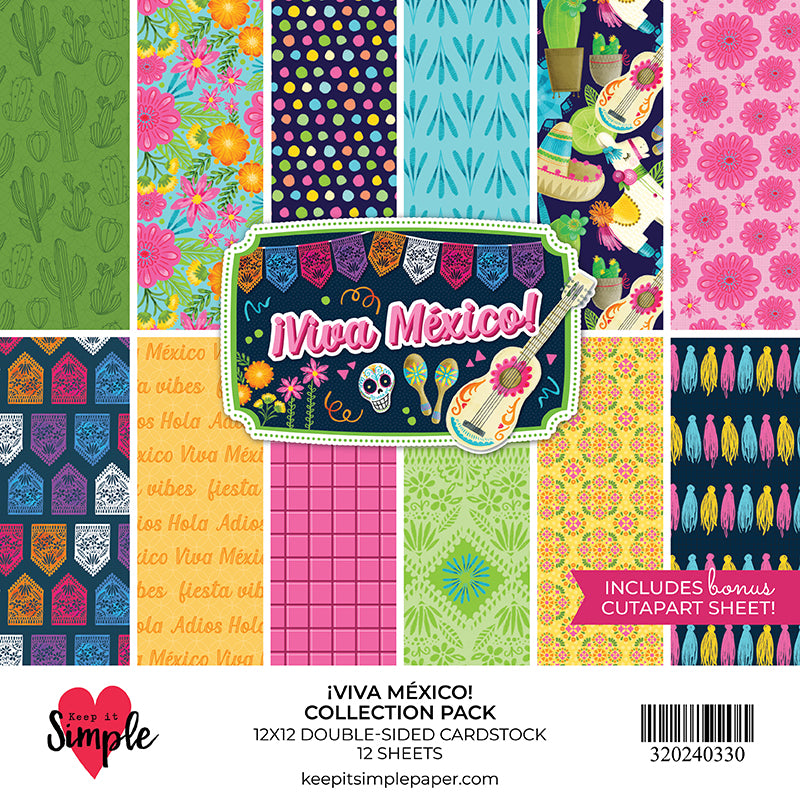¡Viva México! - Collection Pack 12x12 - Releases September 4th